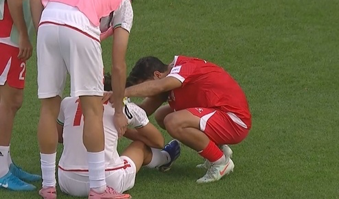 华体会官网-12天前刚1-0赢U23国足 伊朗亚洲杯0胜垫底 众将崩溃躺地+哭成泪人